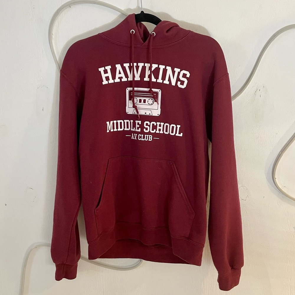 Stranger Things Hawkins Middle School AV Club Hoodie/Sweatshirt